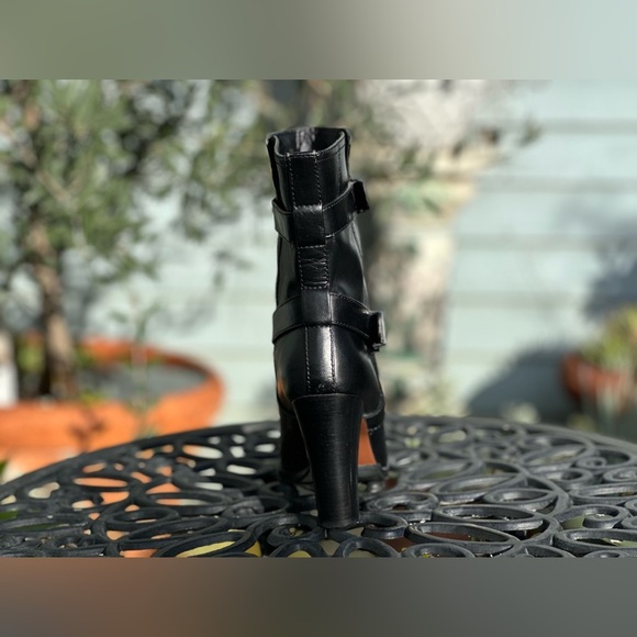 Pour La Victoire — Roslin Buckled-Wrap Leather Boots - Picture 6 of 9